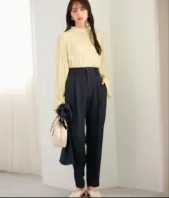 ＶＩＳセットアップ対応】テーパードパンツ【洗える】