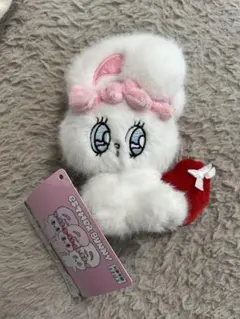 新品タグ付き　エスターバニー　リボンハートマスコット