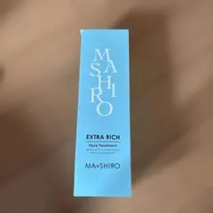 MA・SHIRO EXTRA RICH フェイストリートメントのサムネイル