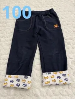 ミキハウス ホットビスケッツ 男の子 ズボン100 電車