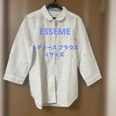 ESSEME レディース ブラウス Lサイズ