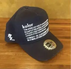 kolor カラー NEW ERA ニューエラ ベースボールキャップ 青山 限定
