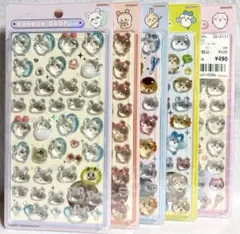 【正規品】 ちいかわ ボンボンドロップシール ハチワレ うさぎ モモンガ 古本屋
