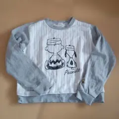 PEANUTS チャーリー・ブラウン トレーナー 76-86cm