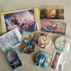 プロセカ　バーチャルシンガー　缶バッチ　カードなど