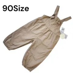teteatete 90 オーバーオール　サロペット 泡色コーデ 綿100