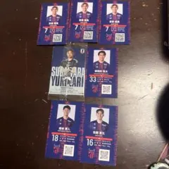 サッカー　トレーディングカードセット