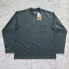 【新品未使用】ノースフェイス Airy Relax Tee ロンT 緑 Lサイズ