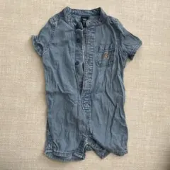 baby GAP デニムロンパース