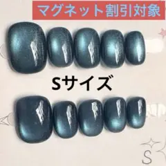 【セツ】マグネット　現品ネイルチップ　付け爪(E0081)