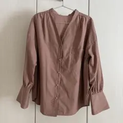 Urban Research ブラウン長袖シャツ