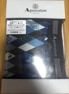 Aquascutum ボクサーパンツ3Lサイズ ダイヤモンドパターン