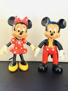 【1980年代】東京ディズニーランド初期フィギュア ミッキー＆ミニーヴィンテージ