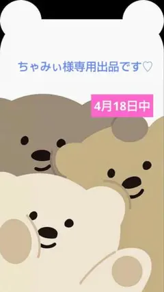 ちゃみぃ様専用出品です♡