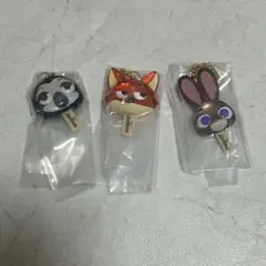 ズートピア アイスキャンディチャーム ガチャ ガシャポン 3個