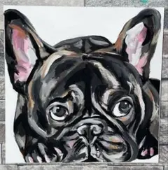 フレンチブルドッグ　イラスト　犬