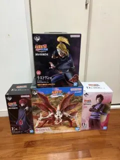 一番くじNARUTO疾風伝 フィギュアセット ナルト サクラ サソリ