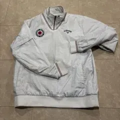 Callaway チェック柄 ハーフジップジャケット L