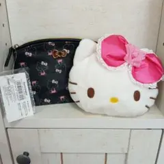 サンリオ　ハローキティキティ　ポーチ　2個セット
