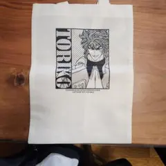 キャラクターイラスト トートバッグ アイボリー