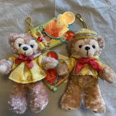 30th  anniversaryダッフィー シェリーメイ ぬいぐるみバッジ