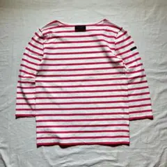 le minor ルミノア　ピンク　ボーダー　ロンT