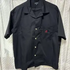 カンゴール　アロハシャツ　黒　Mサイズ