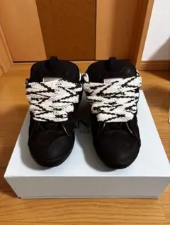 新品 LANVIN Curb Sneakers ブラウン ランバン スニーカーのサムネイル