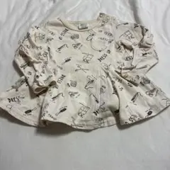 BREEZE イラストプリント トップス 80