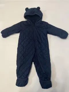 UNIQLO パフテックウォッシャブルカバーオール 80サイズ ネイビー