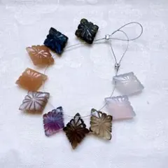 ローゼンジカービングセット④ 天然石