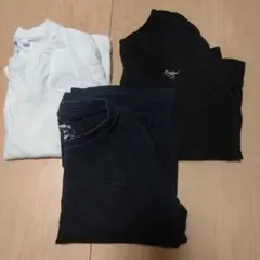 next 長袖Tシャツ3枚セット（ホワイト・ブラック ネイビー）