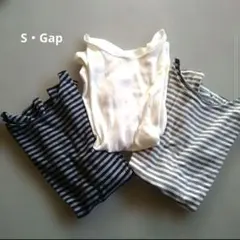 Gapギャップ　【1枚】　長袖カットソー　ボーダー　シンプル　柔らか