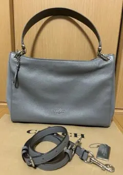 【COACH 】レザー ショルダーバッグF32470