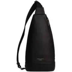 COACH ブラック ボディバッグ
