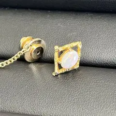 遺品整理 オパール ピン 18k刻印 アクセサリー - メルカリ