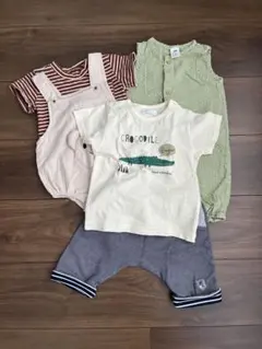子供服　bebe H&Mなど　80cm前後サイズ　3点セット