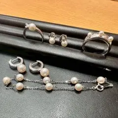 ♥【MIKIMOTO】ミキモト　パールアクセサリー5点セット　K18