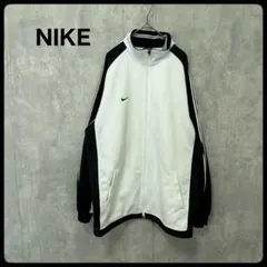 # NIKE ナイキ トラックジャケット ジャージ ブルゾン 刺繍 ロゴ 希少