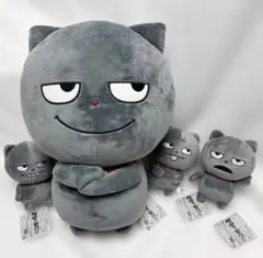 にしむらゆうじめちゃもふぐっとたくらむ＆カバンに付けられるぬいぐるみわるめのねこ