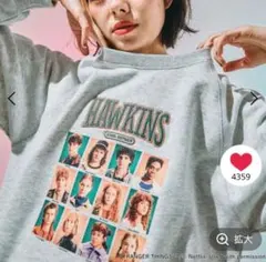 【STRANGER THINGS】アソートスウェットプルオーバー