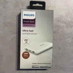 PHILIPS Power Bank 10000mAh ブラックのサムネイル