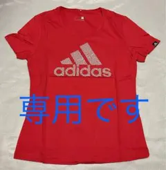 専用　新品　アディダス　Tシャツ　レディース　L ビッグロゴ