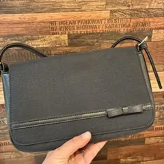 ブラックフォーマルバッグ リボン付き