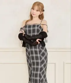 【取り外し可能】マーメイドキャミワンピース