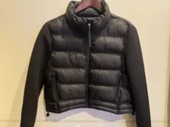 Zara コントラストパフジャケット　ミニ丈ダウン