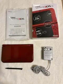 NEW 3DSLL メタリックレッド　訳あり