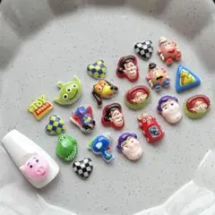 無言購入OK⭕️ ⑩ トイストーリー ネイル　ネイルパーツセットのサムネイル