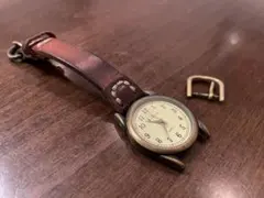 パリス環式バンド（甲型⚓️誉）戦前　軍用代用Wire lug strap日本海軍 パリス環式バンド（甲型）戦前 軍用代用 Wire lug strap 日本軍陸軍