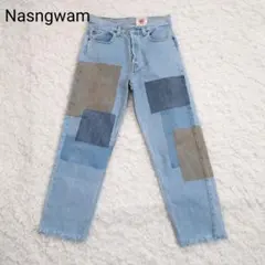 ナスングワム Nasngwam ヴィンテージ加工ジーンズ デニムパンツ 2025年最新】ナスングワム デニムの人気アイテム - メルカリ
